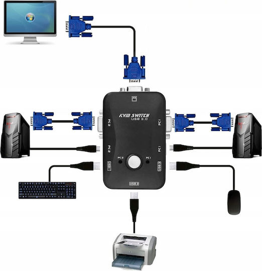 Pawonik KVM & Data Switch