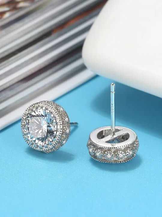 Jooliete Ohrringe Se231 Silber Platin Beschichtet 925