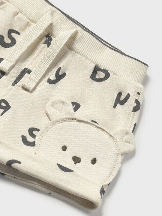 Kinder-Shorts/Bermudas Stoff Beige