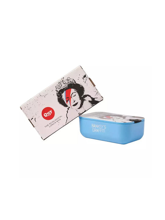 QuyCup Lunchbox Silikon Geeignet für die Mikrowelle 19.8x11.8cm 1Stück