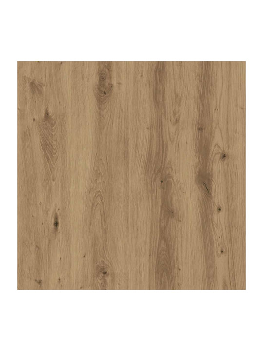 Corner Brown Wall Shelves (2 Pieces) 40x40x49.5cm