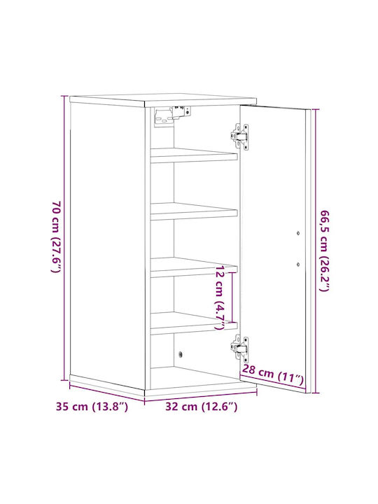 Suport pentru pantofi L32xW35xH70cm