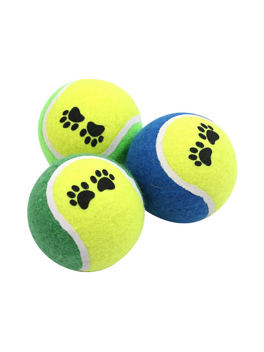 Pet Nova Παιχνίδι Σκύλου Footprint Tennis Balls 6cm 3τεμ