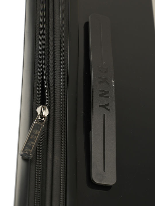 DKNY Valiză De Călătorie Medie Tough Albă/Neagră Cu 4 Roți