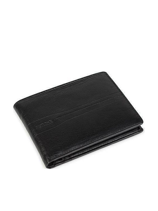 Δερμάτινο Ανδρικό Πορτοφόλι με RFID Μαύρο