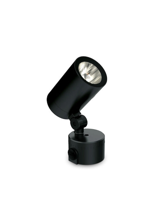 Ideal Lux Single LED Spot in Black Color
