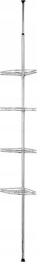 Maximex Boden Badezimmerregal Metallisch Gray