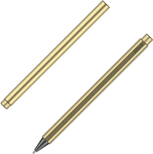 Stilform Pen Rollerball 0.7mm Gold with Gold Ink