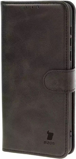 Bizon Case Pocket Wallet Δερματίνης / Σιλικόνης / Tempered Glass Μαύρο (Oppo Find X8 Pro)