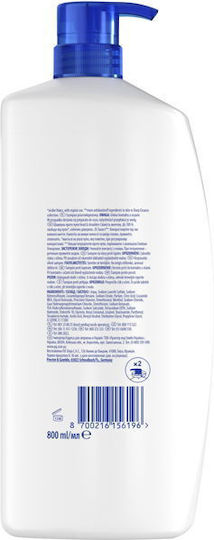 Head & Shoulders Menthol Fresh Σαμπουάν κατά της Πιτυρίδας 800ml