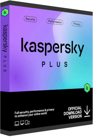 Kaspersky Plus for 3 Devices and 1 Year of Use (Electronic License)