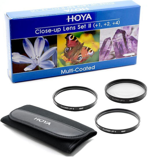 Hoya HMC Set (+1,+2,+4) 67mm Lens Filter Close Up Diameter 67mm with HMC Coating (Multi-Coated) for Photography Lenses