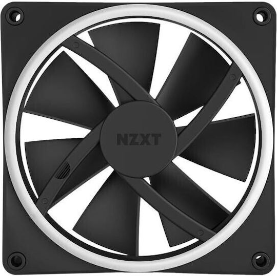 NZXT F140 Duo Case Fan 1800rpm 84.75cfm with RGB Lighting and 4-Pin PWM Connection
