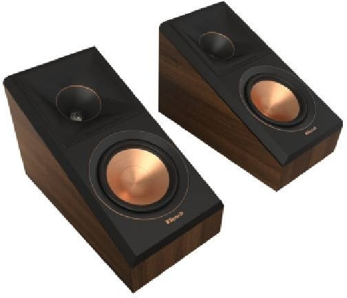Klipsch RP-500SA II Dolby Atmos RP-500SA II Pair of Hi-Fi Speakers Wall Mounted 300W 2 No of Drivers W17.3xD28.4xH18.8cm. Walnut