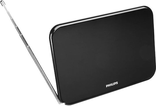 Philips SDV6224 SDV6224/12 Εσωτερική Κεραία Τηλεόρασης (Απαιτεί Τροφοδοσία) Μαύρη