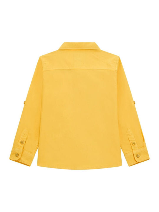 Детска Риза Дълъг ръкав Yellow