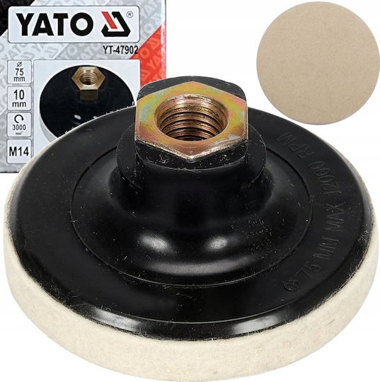 Yato YT-47902 Τσόχα Γυαλίσματος 75x75mm