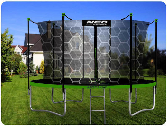 NEO Sport Trampolin Draußen mit Netz & Leiter