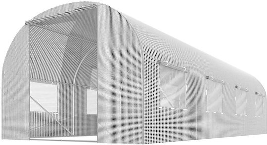 Garden Tunnel 2.5 X 4 M 10 M2 White Plonos