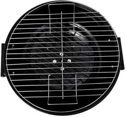 Barbeque Große Grillfläche Tragbar Holzkohlegrill Kessel mit Deckel 40cmx40cm