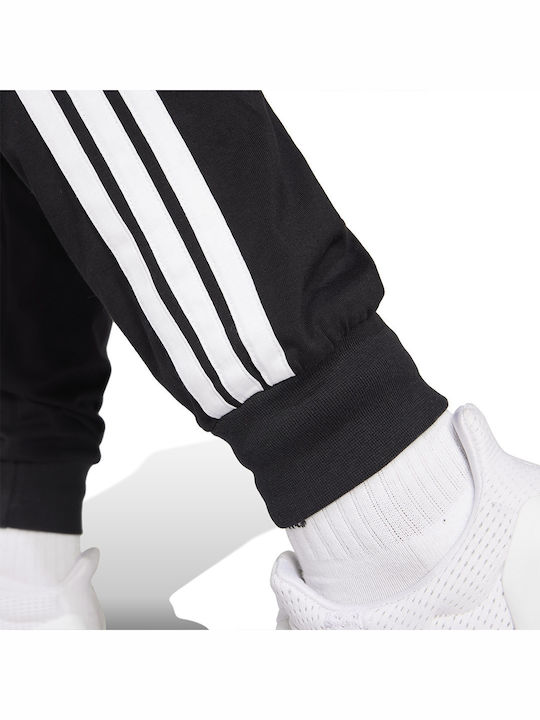 Essentials 3-Stripes Sweatpants Jogger Black