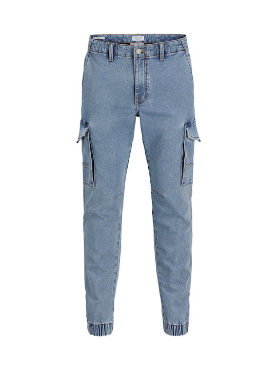 Men's Jeans Pants Cargo Blue
