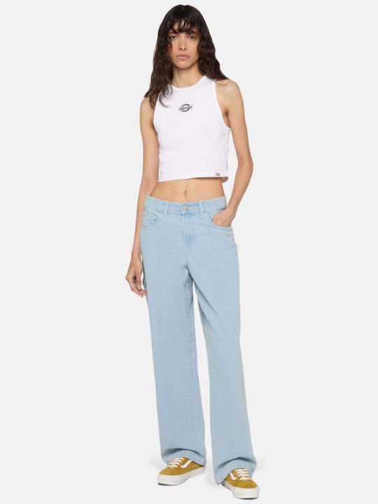 Ψηλόμεσο Γυναικείο Jean Παντελόνι Denim W