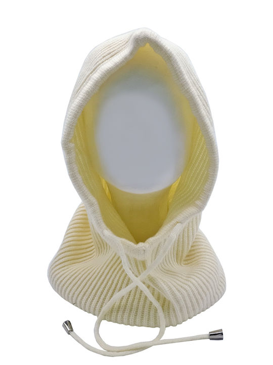 Beanie Ανδρικός Σκούφος Πλεκτός σε Εκρού χρώμα