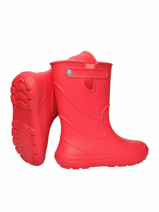 Camminare Kids Wellies Red