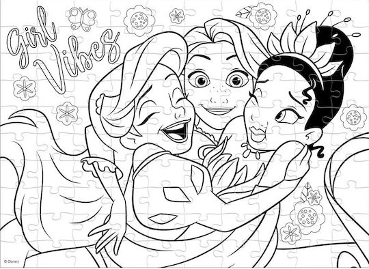 Детски Пъзел Disney Princess 100бр Luna
