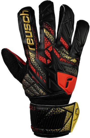Reusch Attrakt Solid Adults Goalkeeper Gloves Black