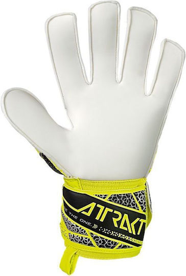 Reusch Attrakt Solid Γάντια Τερματοφύλακα Ενηλίκων Κίτρινα