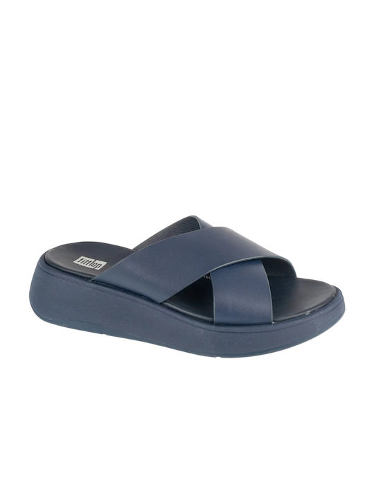 Fitflop Women's Flat Sandals Flatforms in Blue Color