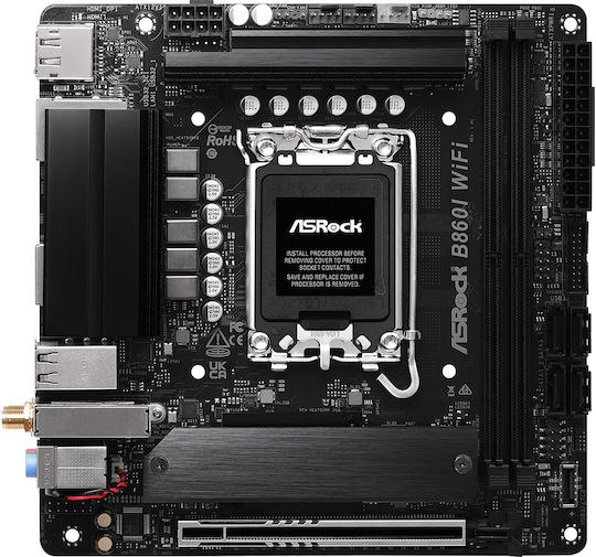 ASRock B860I WiFi Mainboard Mini-ITX mit Intel 1851 Sockel