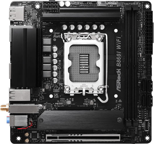 ASRock B860I WiFi Mainboard Mini-ITX mit Intel 1851 Sockel