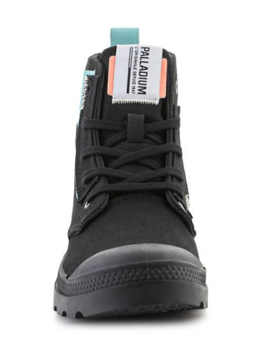 Palladium Pampa Women's Hiking Boots Black