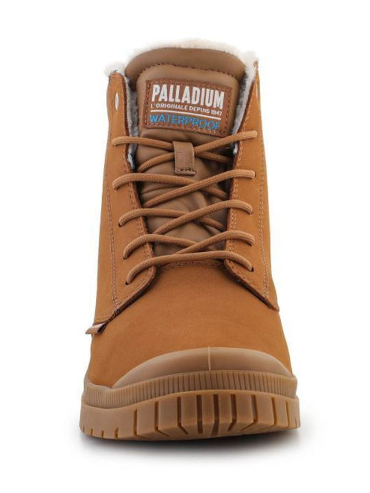 Palladium Ανδρικά Ορειβατικά Μποτάκια Αδιάβροχα Καφέ