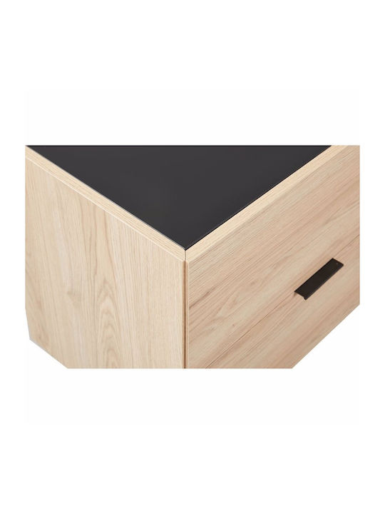 Nachttisch Cubius Beige 58x39x54.2cm