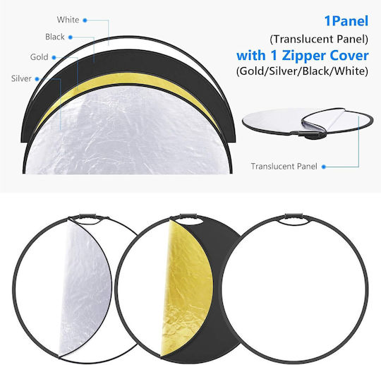 Neewer 10100351 Foldable Photography Reflector 80cm