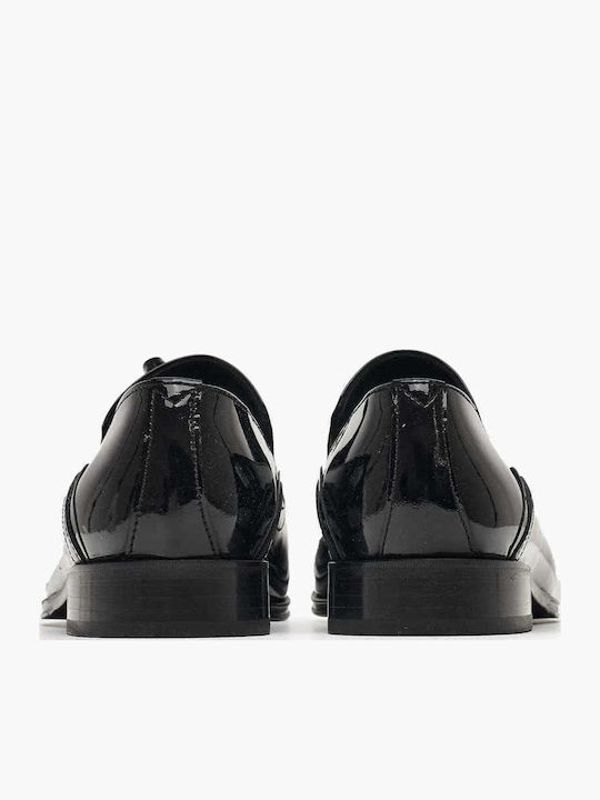Мъжки мокасини Patent Black