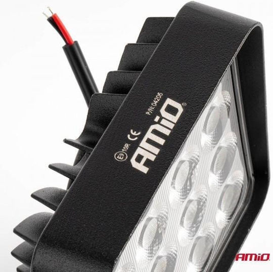 AMiO Squareς Waterproof Headlights Car LED Universal 12 / 24V 192W 11cm 1pcs