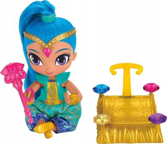 Fisher Price Миниатюрна играчка Shimmer Блясък и блясък Синя коса