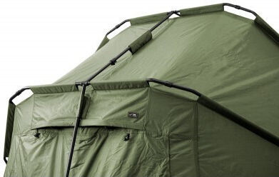 Delphin Yurta Neo Cort de Camping Tunel Verde pentru 3 Persoane 380x310x180cm