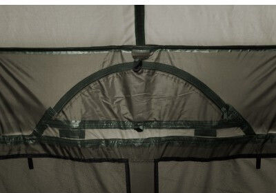 Delphin Yurta Neo Cort de Camping Tunel Verde pentru 3 Persoane 380x310x180cm