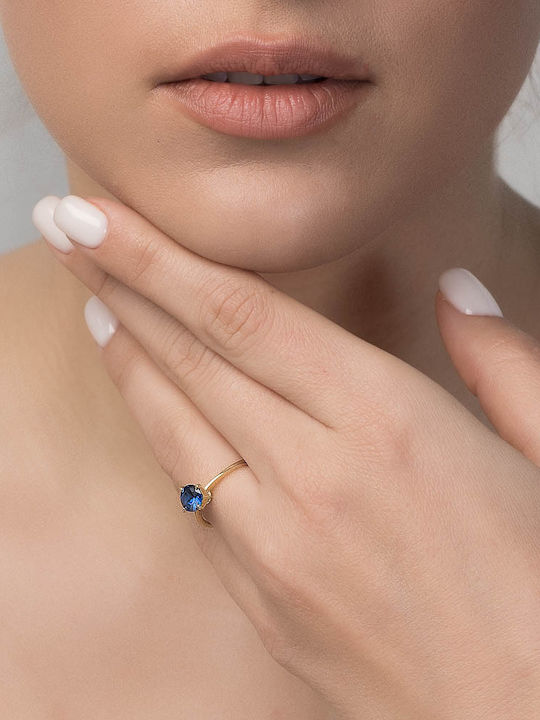 Dio Jewellery Lab Damen Ring mit Steinen aus Silber