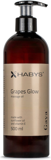 Habys Grapes Glow Organic Oil 500ml