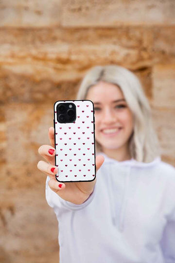 Калъф Sonique Heart Series за Realme C51 Realme C53 Realme Note 50 Бял 01