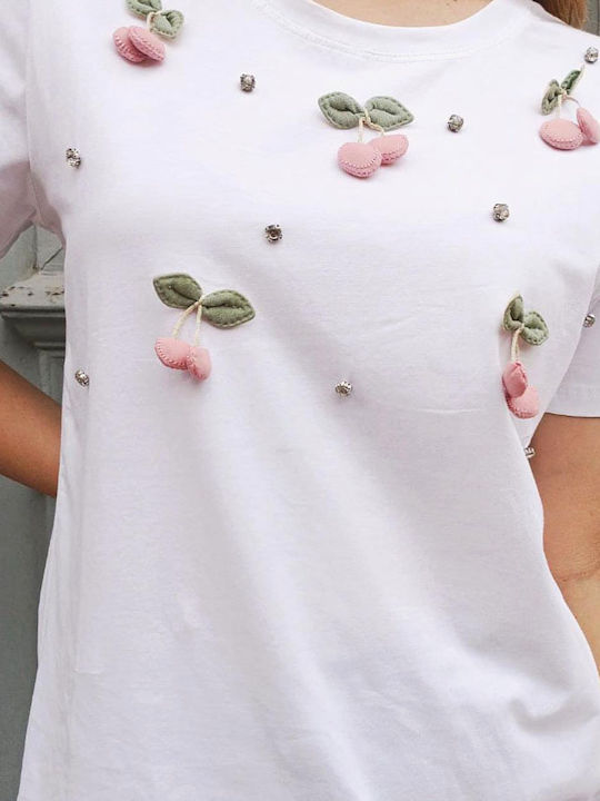 Γυναικείο T-shirt Λευκό