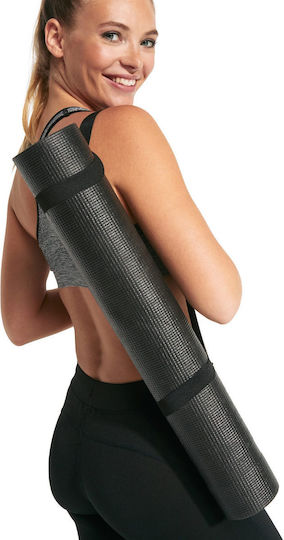 Stamina CP7102 Yoga/Pilates Mat Black with Carry Strap (180x60x0.4cm)