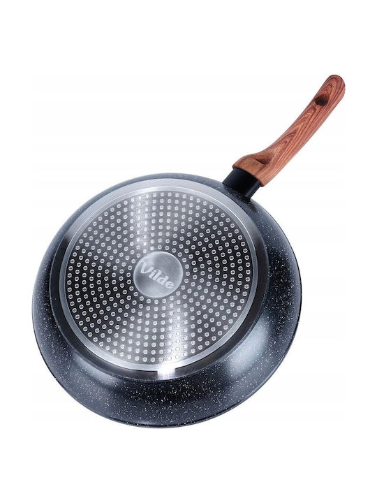 Vilde Non-Stick Pan with Granite Coating Granitica 28cm Black